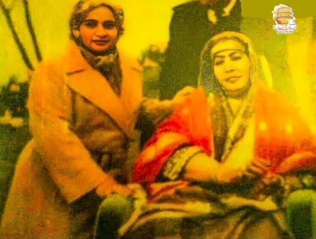 تصویری از مادر و‌ خواهر سلطان قابوس