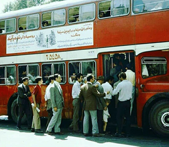اتوبو‌س‌های دوطبقه‌ خاطره‌انگیز! +عکس