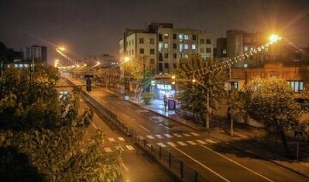 تهران پس از ساعت ۲۱+ عکس