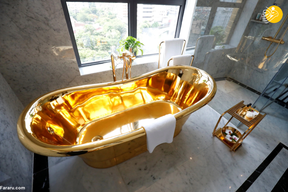 ساخت اولین هتل طلایی جهان در ویتنام + عکس