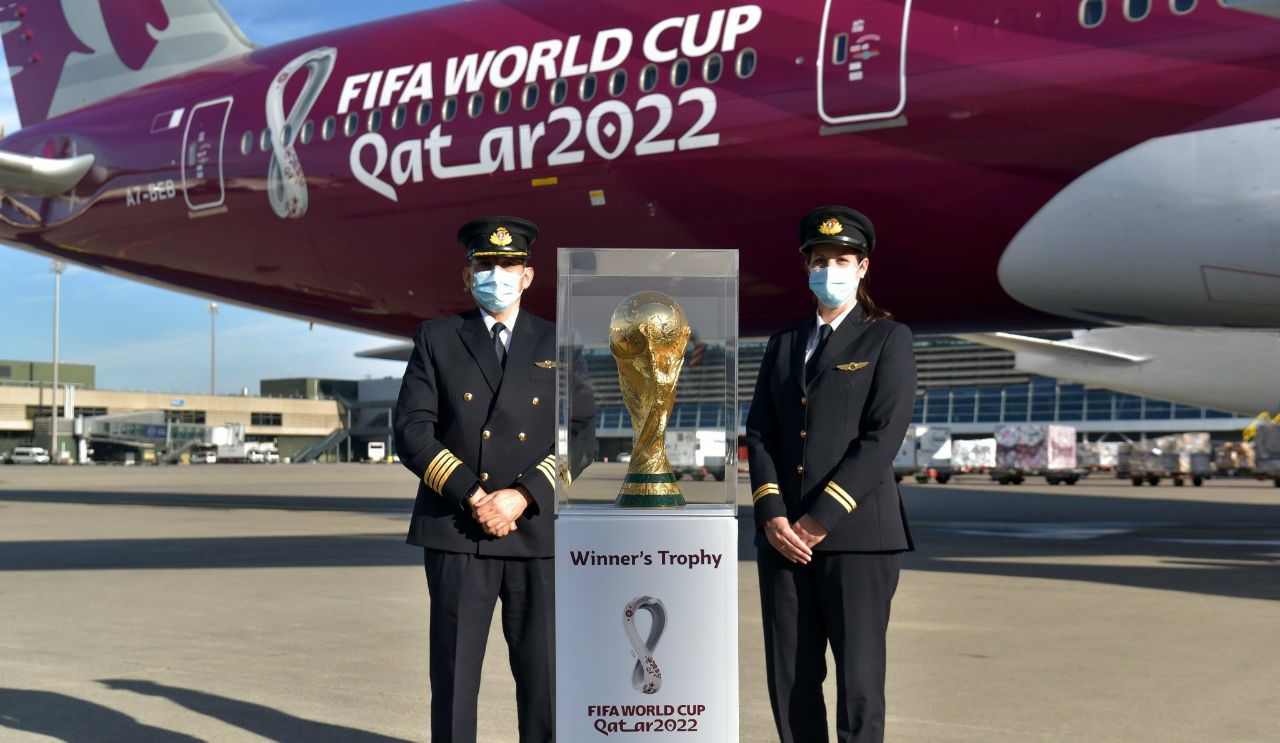 آمادگی خطوط هوایی قطر ویژه جام جهانی ۲۰۲۲ + تصاویر
