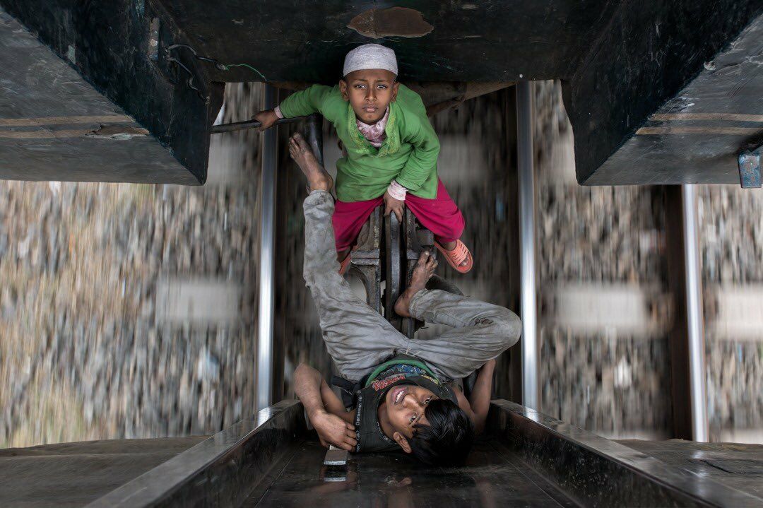 سواری مجانی در بنگلادش + عکس