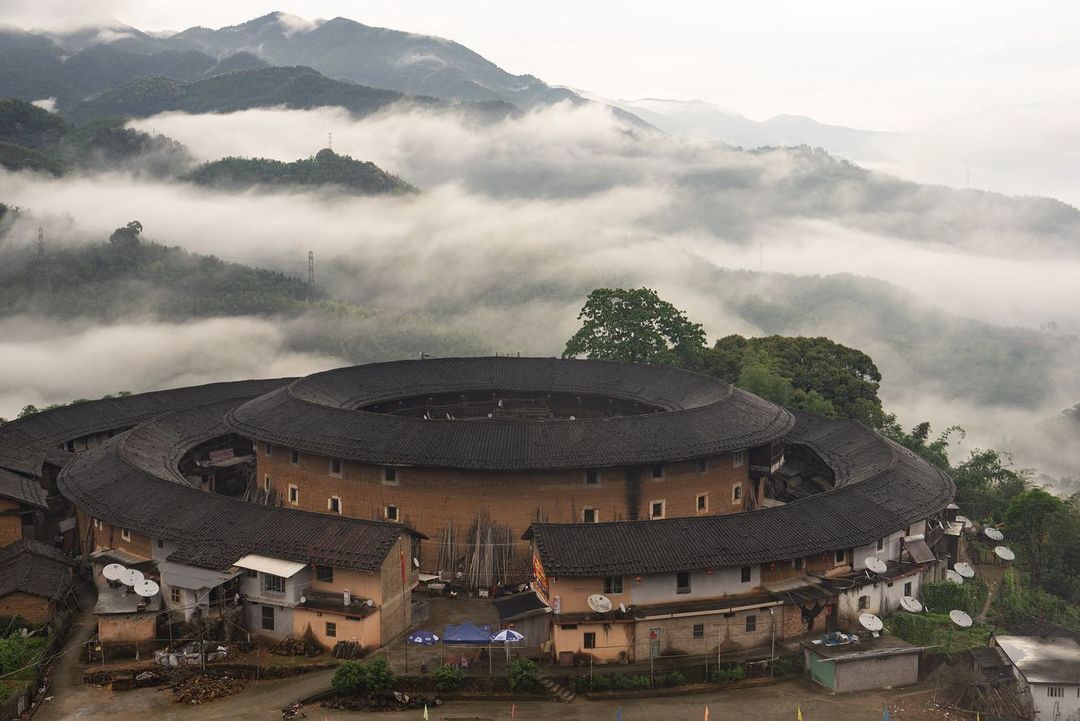 معماری جالب خانه های قدیمی چینی + عکس