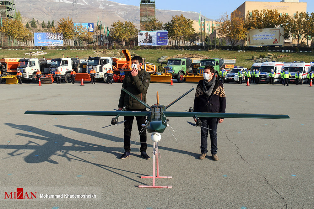 استفاده از پهپادها در طرح ترافیکی زمستان + عکس