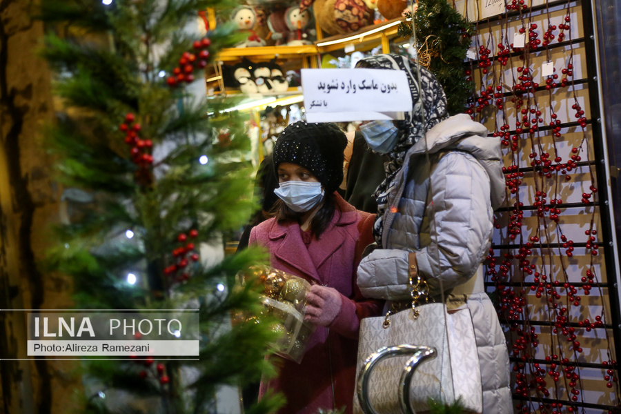 خرید سال نو میلادی در تهران + عکس