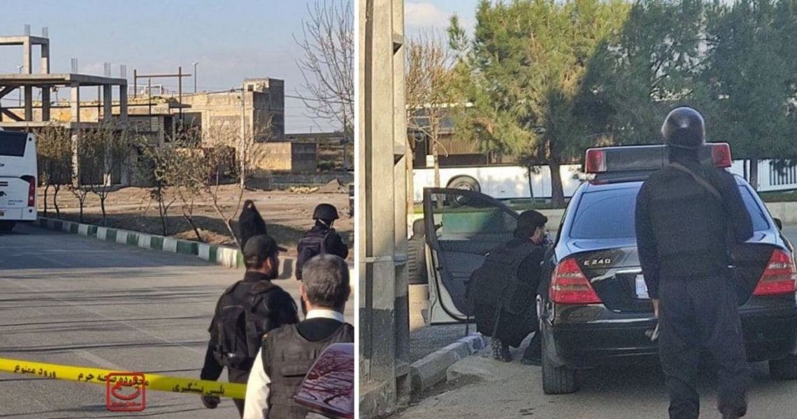 گروگانگیری در شهرک فاطمیه قم + عکس