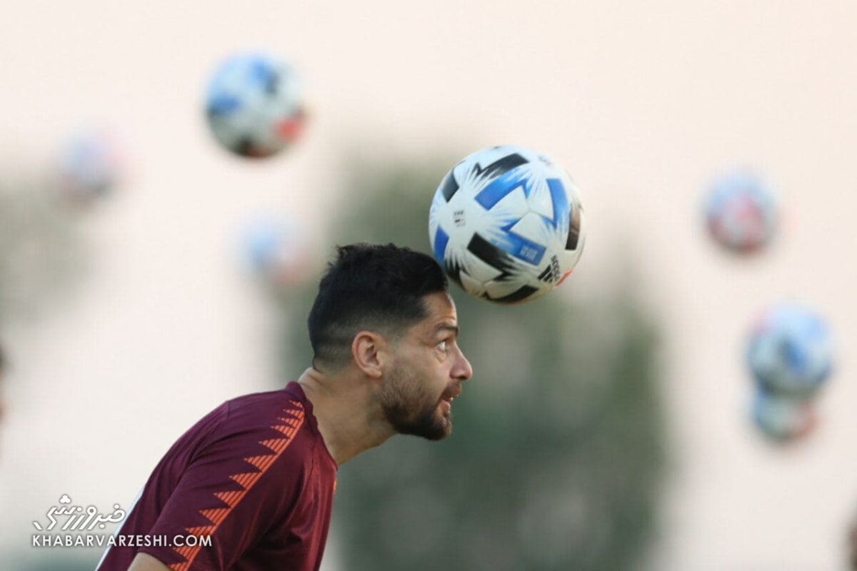 اولین تمرین پرسپولیس در قطر + عکس