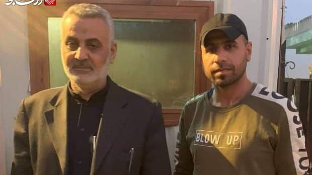 شباهت عجیب مرد عراقی با شهید سلیمانی + عکس