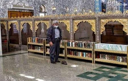 سردار قاآنی در حرم مطهر حضرت زینب (س)+ عکس