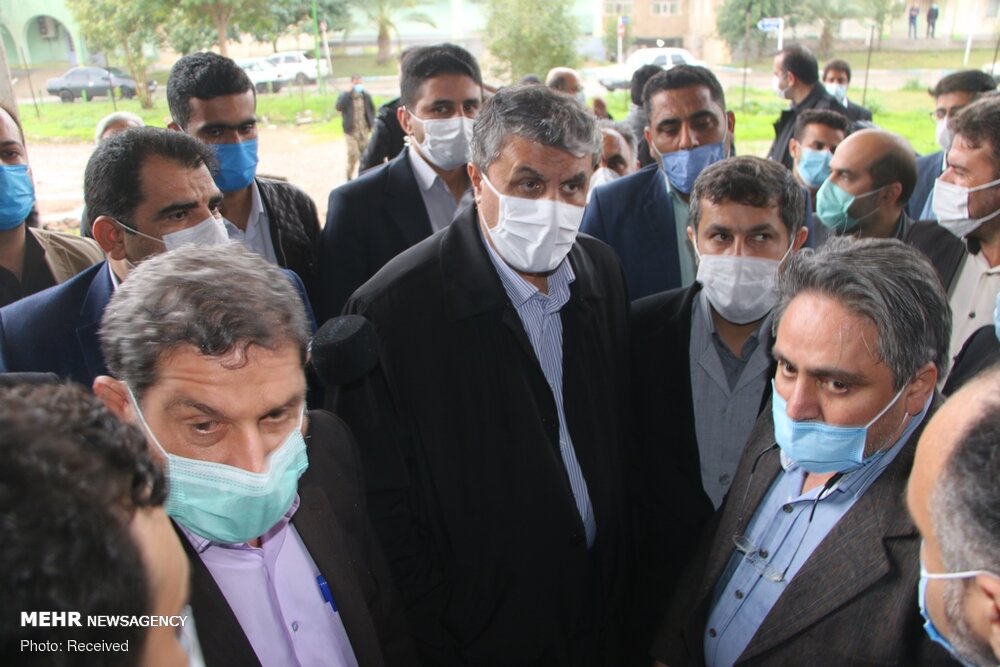 سفر وزیر راه و شهرسازی به خوزستان + عکس