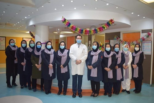 برگزاری مراسم روز پرستار در مجتمع بیمارستانی یاس+ عکس