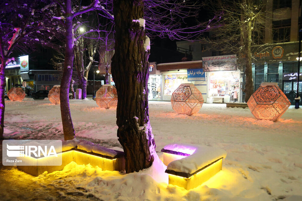  اردبیل سفیدپوش شد+ عکس