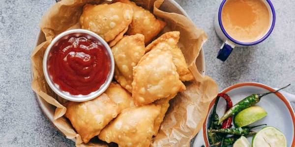 روش درست کردن “سمبوسه هندی” به صورت مرحله ای