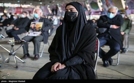 دختران سردار سلیمانی در سالگرد شهادت پدرشان +عکس