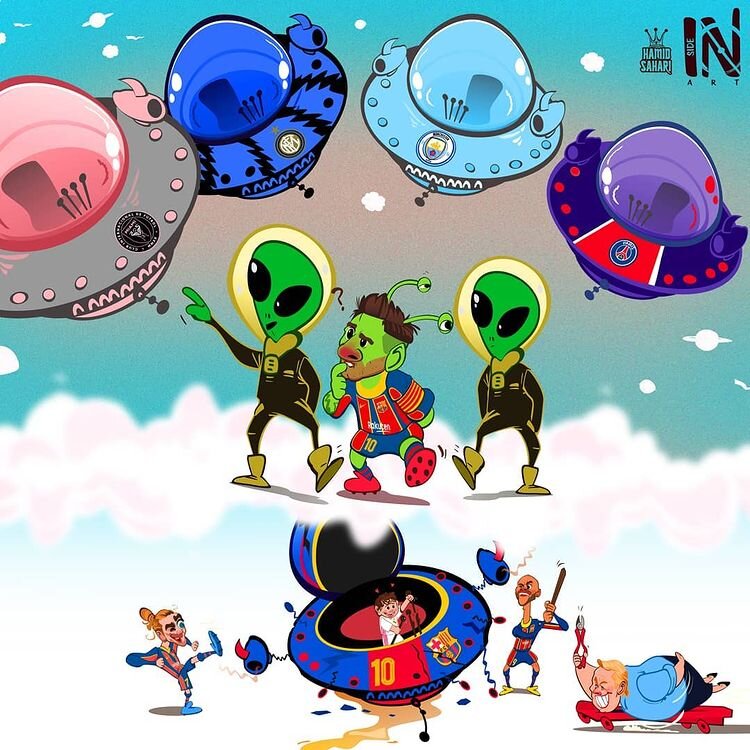 مسی تیمش را عوض می‌کند + عکس