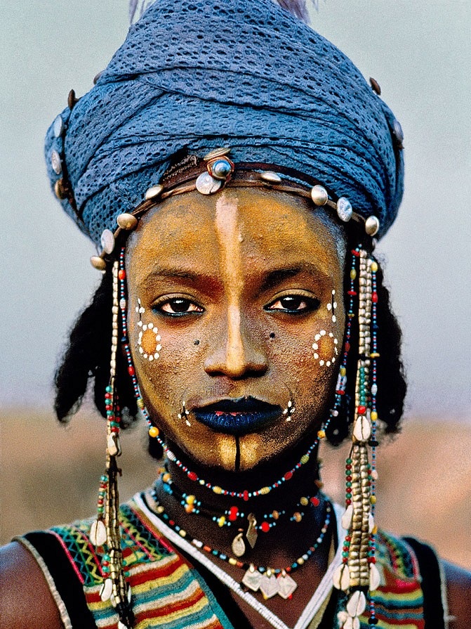 شمایل عجیب زنی اهل قبیله ای در نیجر + عکس