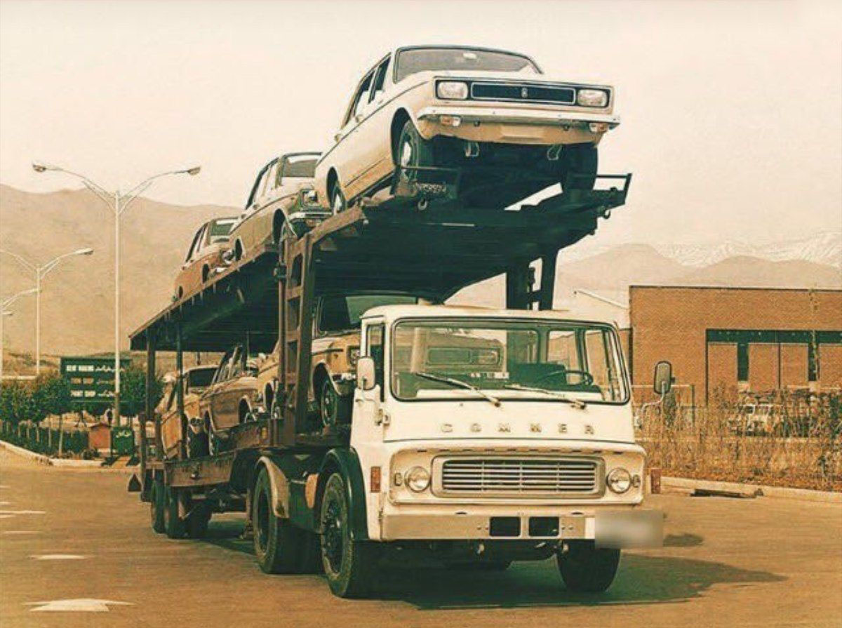 محموله صادراتی پیکان در سال 46 + عکس