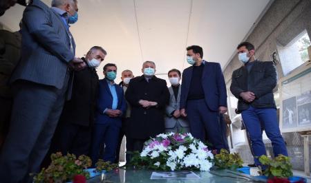  مراسم سالگرد جهان پهلوان تختی با حضور مسئولان ورزش+ عکس