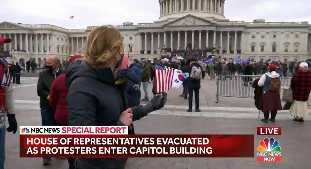 ترامپ هوادارانش را به آرامش فراخواند + عکس