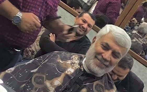 تصویری خاص از شهید «ابو مهدی المهندس» + عکس