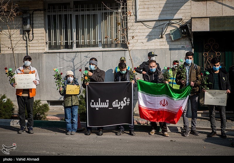 تجمع دانشجویی در پی شهادت معدنچیان پاکستان + عکس