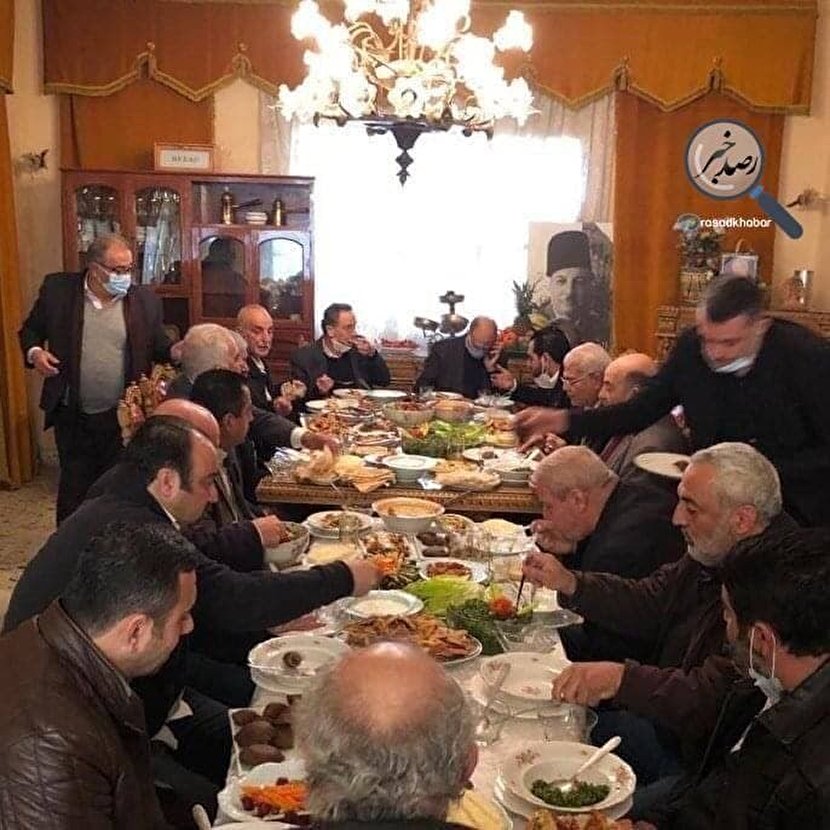 حرکت عجیب وزیر بهداشت لبنان + عکس