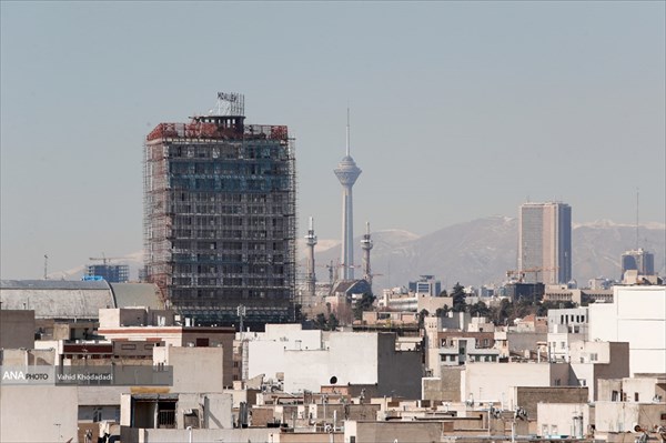 باد هوای تهران را دگرگون کرد + عکس
