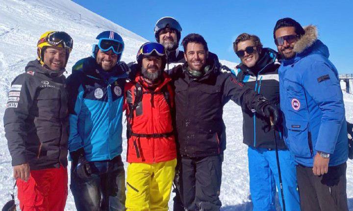 تفریح لاکچری محمدرضا گلزار در زمستان + عکس