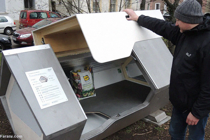 آشیانه ویژه بی‌خانمان‌ها در آلمان + عکس