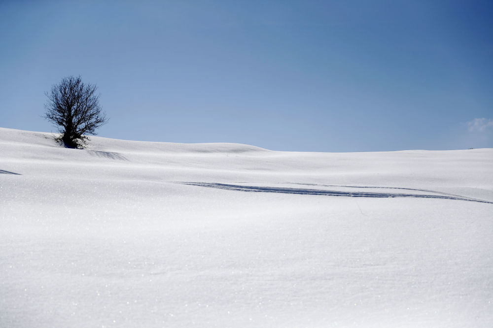 مناظر زیبای زمستانی کوهستان های لبنان + عکس