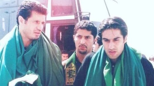 عکسی از سفر مرحوم مهرداد میناوند به کربلا در کنار علی دایی + عکس