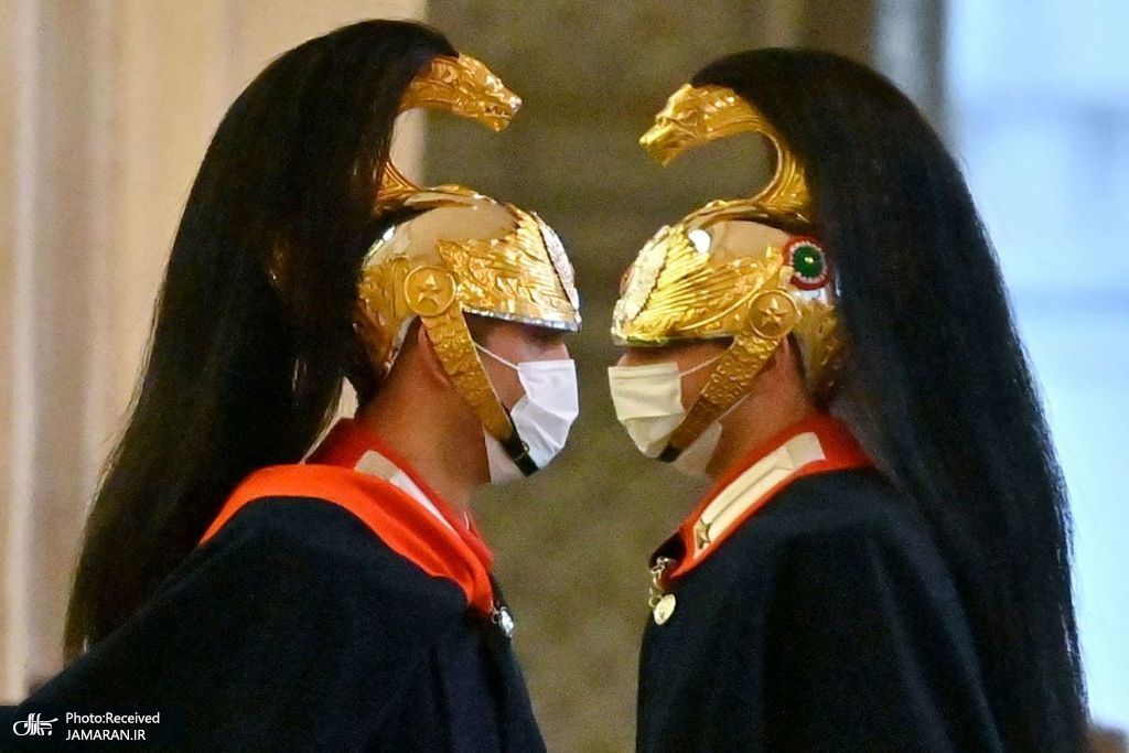  پوشش عجیب محافظان کاخ ریاست جمهوری ایتالیا + عکس