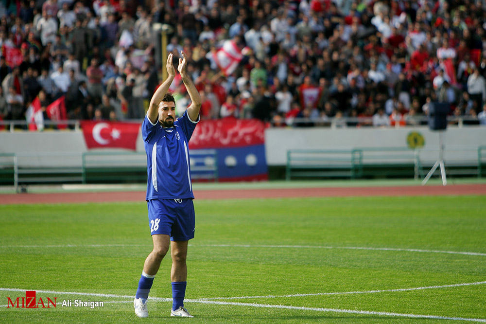 تصاویری از علی انصاریان در تیم استقلال + عکس