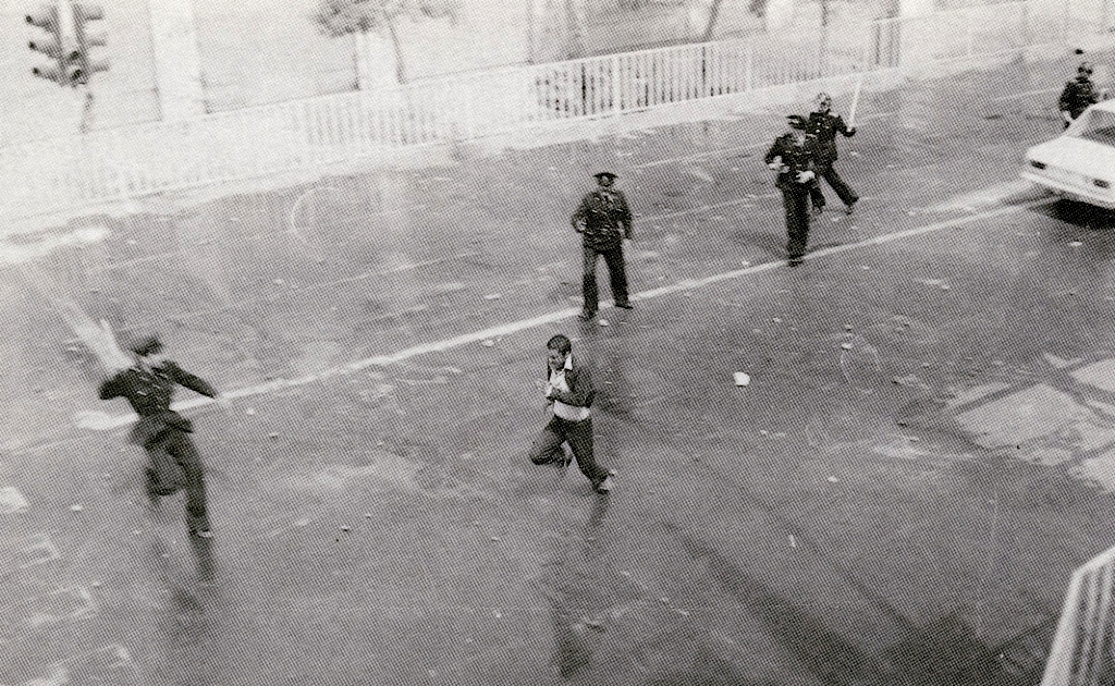 سرکوب معترضان ضد رژیم پهلوی در یزد + عکس