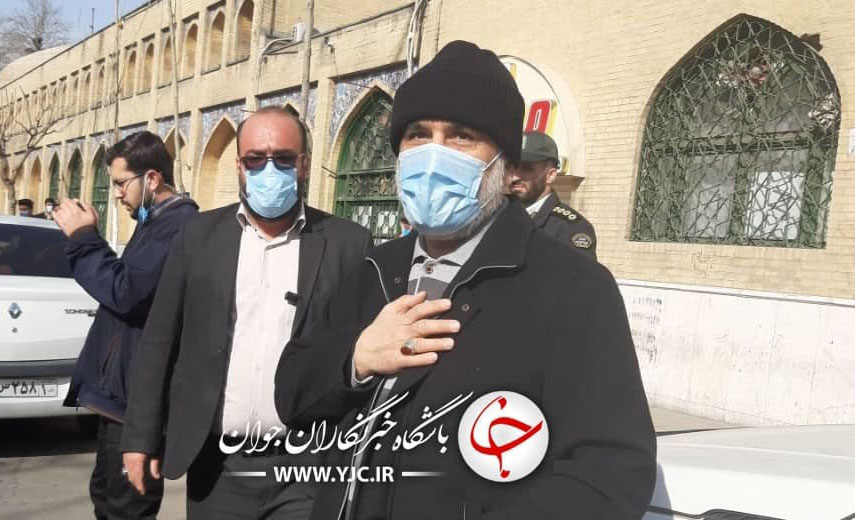 سردار حاجی زاده در مراسم راهپیمایی ۲۲ بهمن + عکس