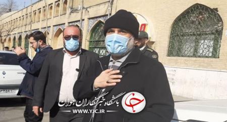 سردار حاجی زاده در مراسم راهپیمایی ۲۲ بهمن + عکس