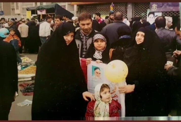 آخرین حضور شهید طهرانی مقدم در راهپیمایی 22 بهمن + عکس