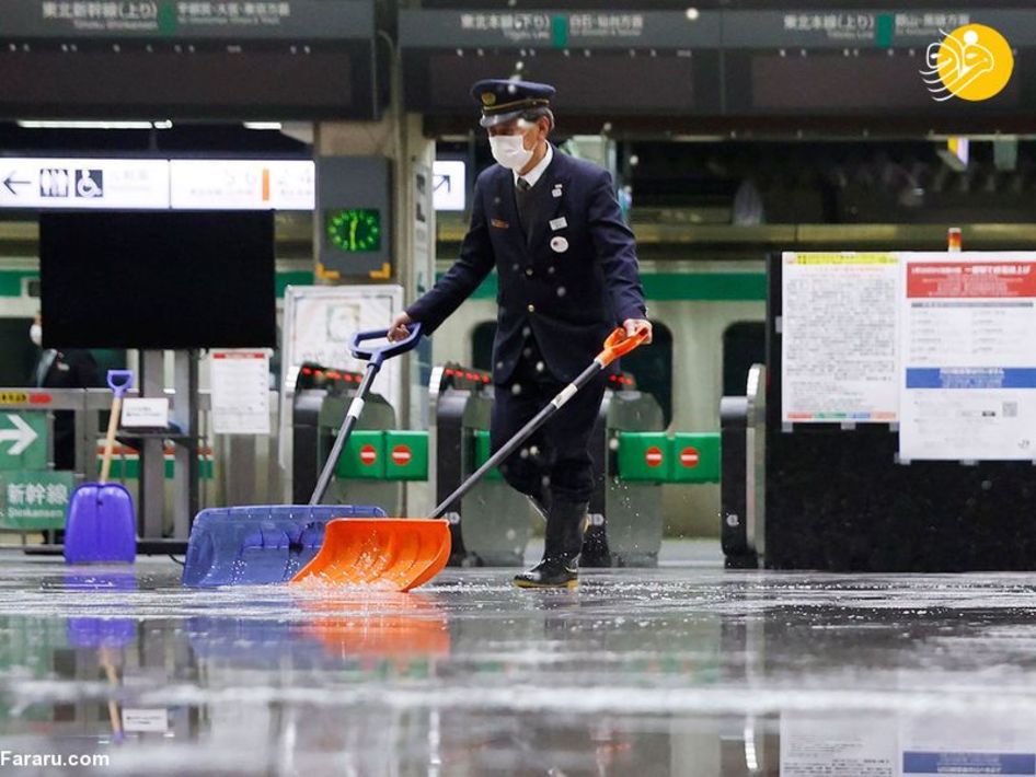 خسارات زلزله 7 ریشتری در ژاپن + عکس