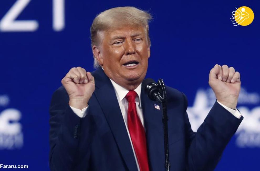 اولین حضور عمومی ترامپ پس از ترک کاخ سفید + عکس