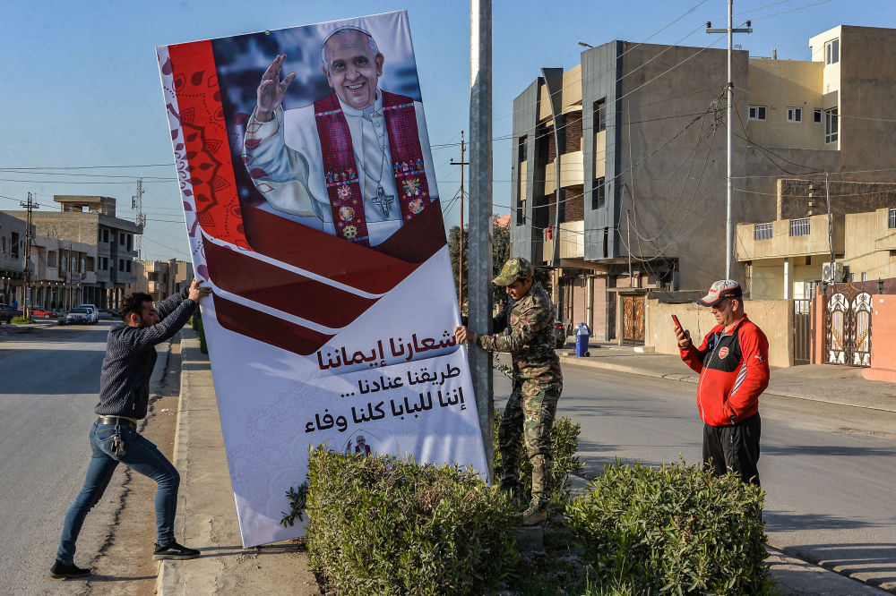 تهیه مقدمات اولین سفر پاپ به عراق + عکس
