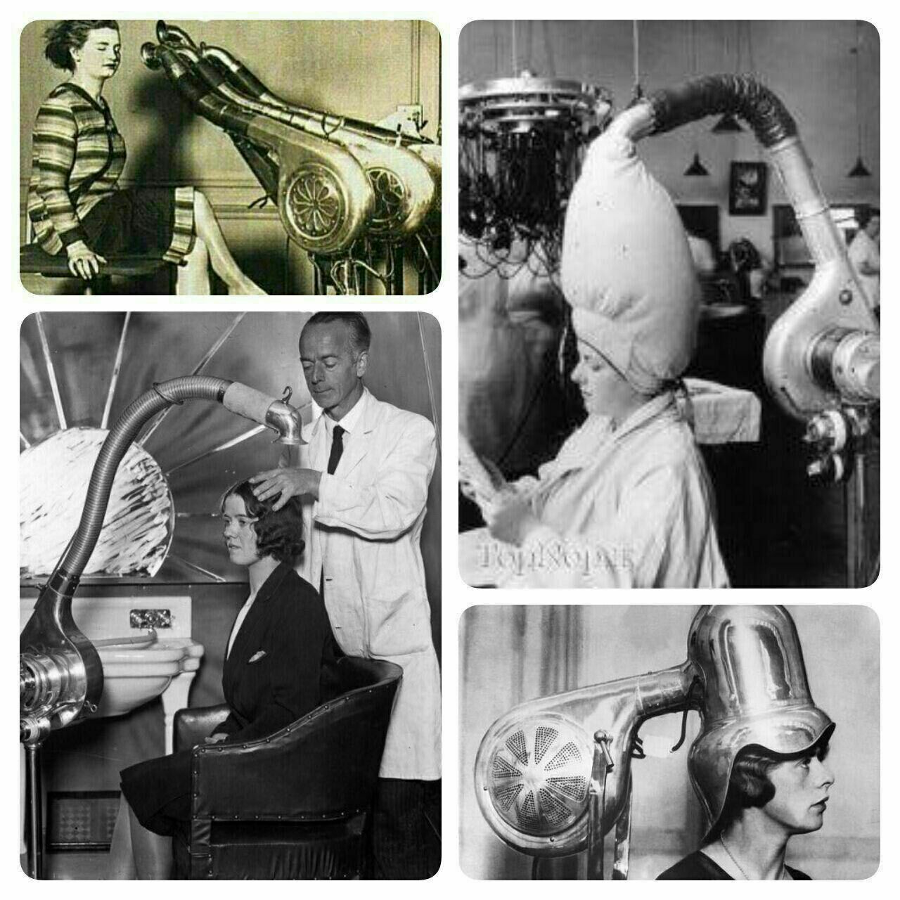 اولین سشوار های دنیا این شکلی بودند! + عکس