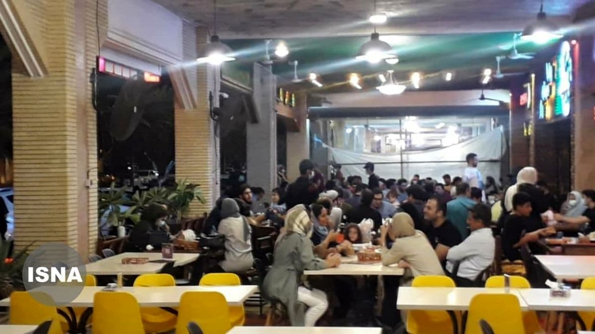 وضعیت یک رستوران در کیش در شرایط کرونایی +عکس