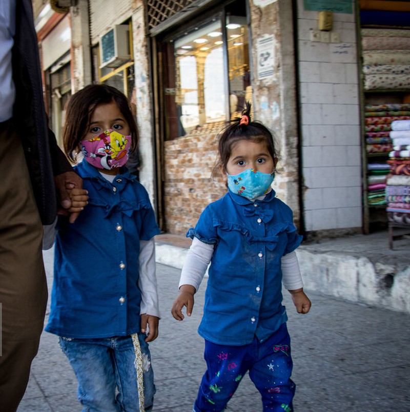 شوش در وضعیت هشدار کرونا+ عکس