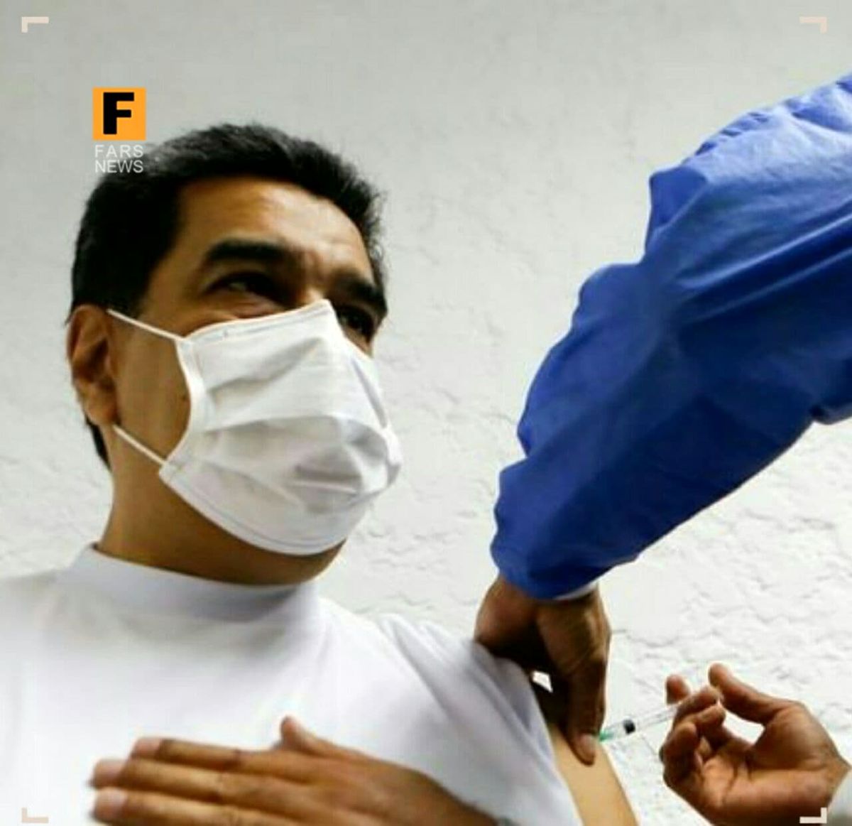 رییس‌جمهور ونزوئلا واکسن روسی زد +عکس