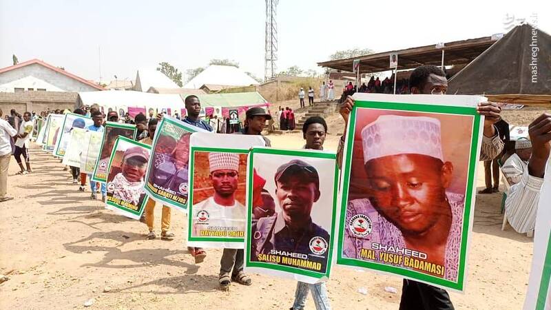  مراسم سالگرد شهدای جنبش اسلامی نیجریه + عکس
