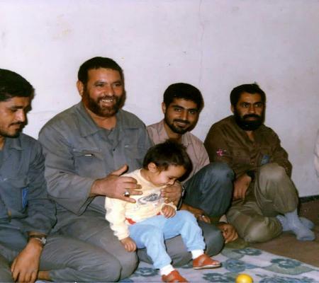 تصویر دیده نشده از جوانی حاج قاسم