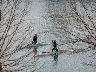  فینال لیگ قایقرانی آب های آرام + تصاویر