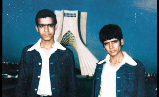 تیپ جالب فرمانده شهید «عباس کریمی قهرودی» در جوانی + عکس