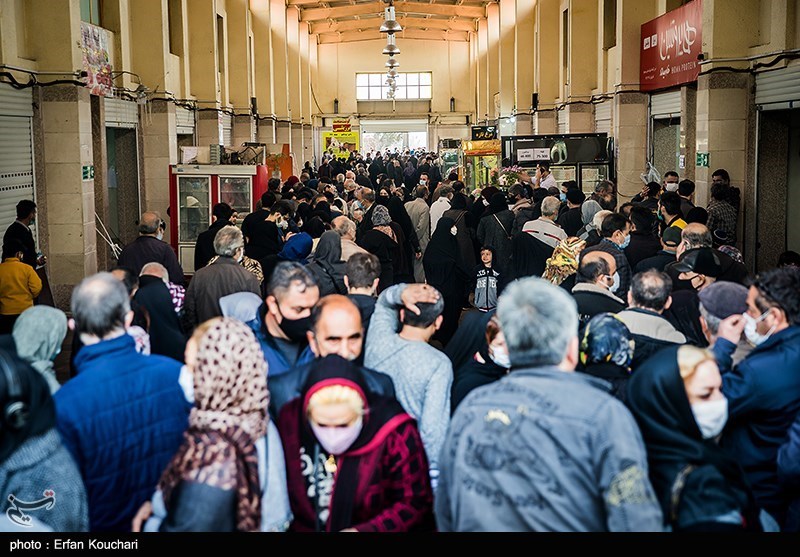 کرونا و صف های طولانی مرغ! + عکس