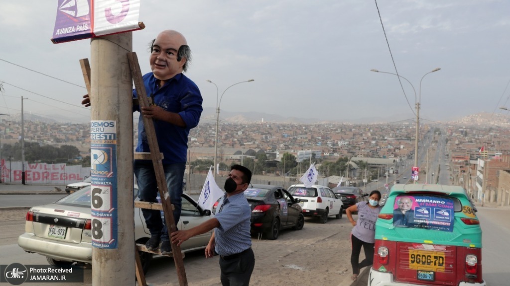 نقاب یکی از نامزدهای انتخابات ریاست جمهوری! + عکس